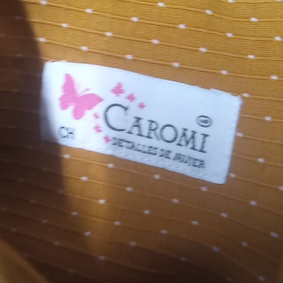 🆕 2 pcs CAROMI Ads Shop streth elegant skirts mustard & Red color Size Small - Picture 4 of 13